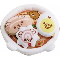 Plush - Ramen bowl - RILAKKUMA / Korilakkuma & Kiiroitori