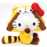 Plush - Rascal the Raccoon / Hello Kitty