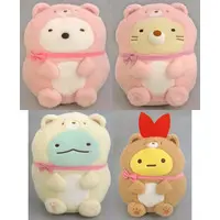 Plush - Sumikko Gurashi / Shirokuma & Ebifurai no Shippo (Nulpi Chan) & Neko (Gattinosh) & Tokage