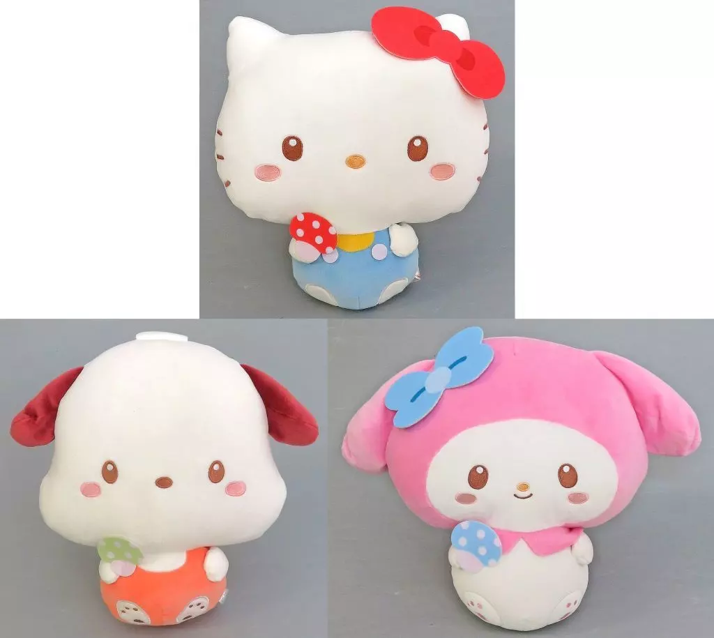 Plush - Sanrio characters / My Melody & Hello Kitty & Pochacco