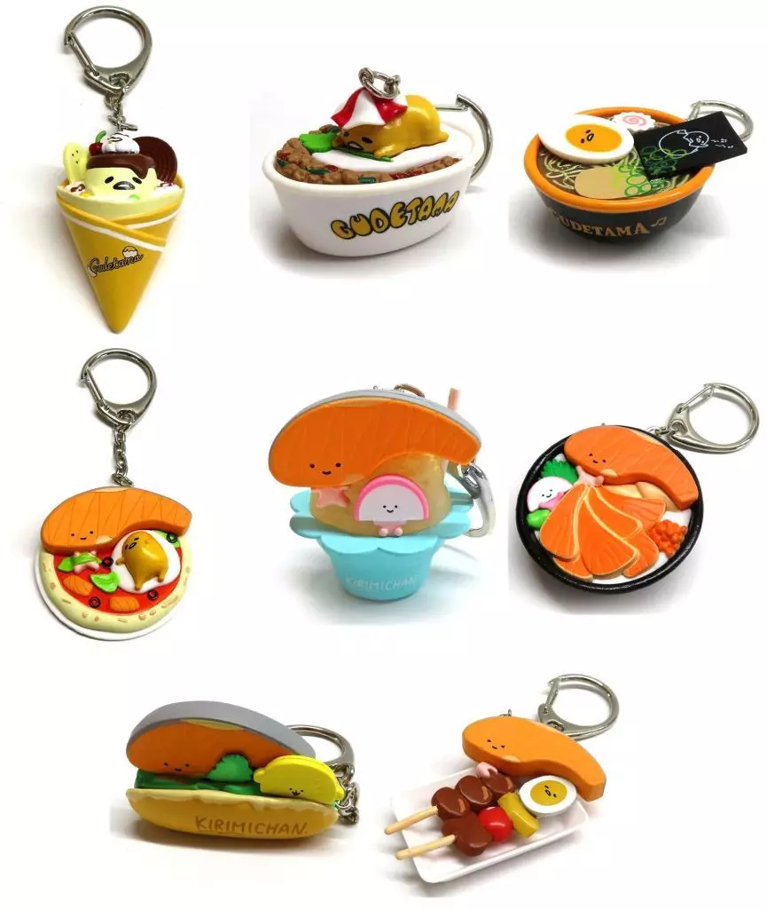 Key Chain - Sanrio characters / KIRIMI Chan. & Gudetama