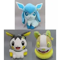 Plush - Pokémon / Emolga & Glaceon & Yamper