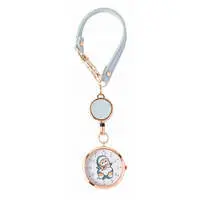 mofusand Key chain clock with reel (shark Nyan 2)