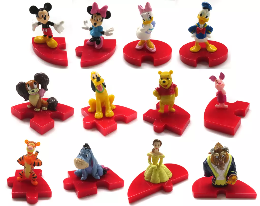 Trading Figure - Winnie the Pooh / Eeyore & Pluto & Fifi