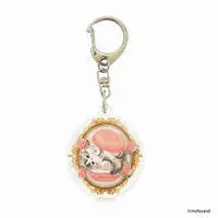 mofusand Slide key chain (sweets blossom pink)
