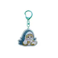 mofusand Puffy Keychain (Shark - Sitting)