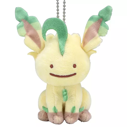 Key Chain - Plush - Pokémon / Ditto & Leafeon