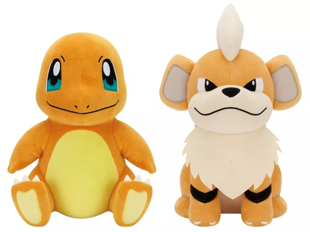 Plush - Pokémon / Charmander & Growlithe