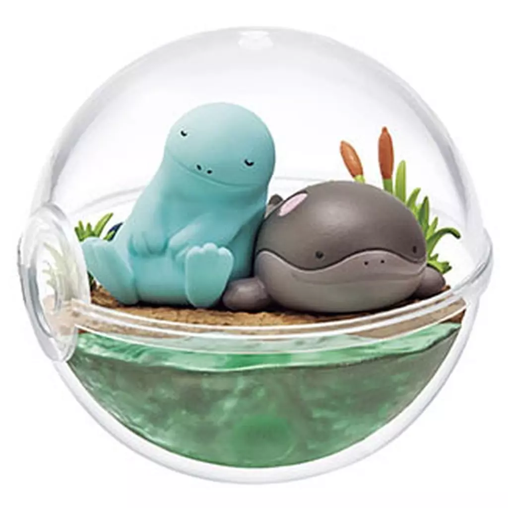 Terrarium Collection - Pokémon / Quagsire & Clodsire