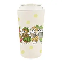 mofusand Carry Hot & Cold Tumbler 360ml (Fresh-picked Meow)