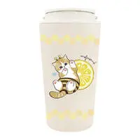 mofusand Carry Hot & Cold Tumbler 360ml (Bee Meow)