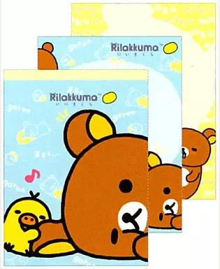 Stationery - Memo Pad - RILAKKUMA / Kiiroitori & Chairoikoguma & Rilakkuma