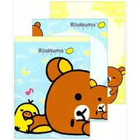 Stationery - Memo Pad - RILAKKUMA / Kiiroitori & Chairoikoguma & Rilakkuma