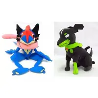 Plush - Pokémon / Ash Ketchum (Satoshi) & Greninja & Zygarde