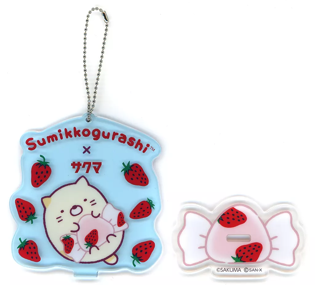 Sumikko Gurashi x Sakuma Strawberry Ichigo Milk Candy - Sumikko Gurashi / Neko (Gattinosh)