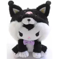 Key Chain - Plush - Plush Key Chain - Sanrio characters / Kuromi