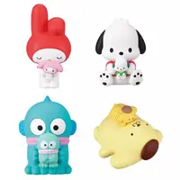 Trading Figure - Sanrio characters / My Melody & Pom Pom Purin & Pochacco & Hangyodon