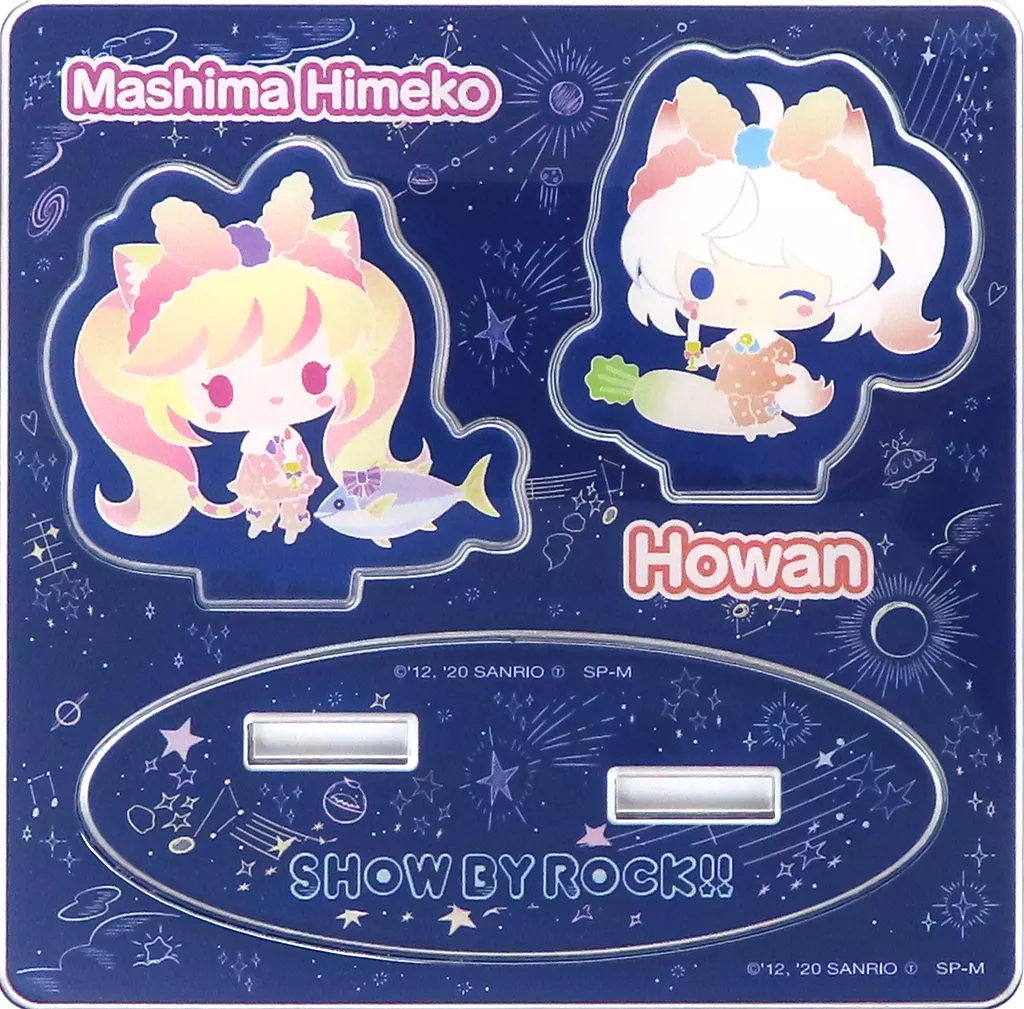 Acrylic stand - SHOW BY ROCK!! / Mashima Himeko & Howan