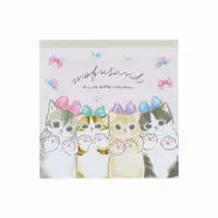 mofusand Square Memo (Paw Print)