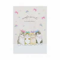 mofusand A5 Notebook (Paw Print)