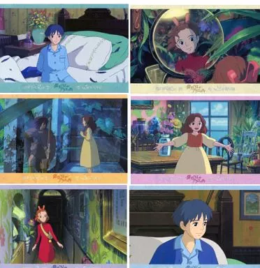 Postcard - The Secret World of Arrietty / Sho & Arrietty Clock