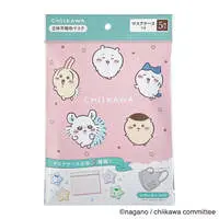 Chiikawa 3D Non-Woven Mask (5 pcs, Regular Size, Smile) with Mask Case