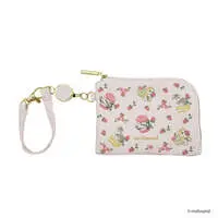 mofusand Coin Case with Pass Holder (Sweets Blossom - Pink)
