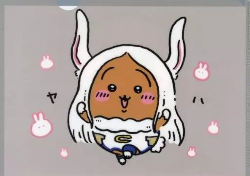 Stationery - Plastic Folder (Clear File) - Chiikawa / Usagi & Rakko