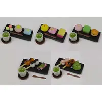 Trading Figure - With tea! Japanese sweets cafe mascot