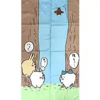 Tapestry - Short Split Curtains - Chiikawa / Chiikawa & Usagi & Hachiware & Kabutomushi