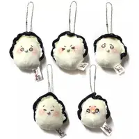 Key Chain - Plush - Plush Key Chain - Raw oysters with dull eyes