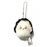 Key Chain - Plush - Plush Key Chain - Raw oysters with dull eyes