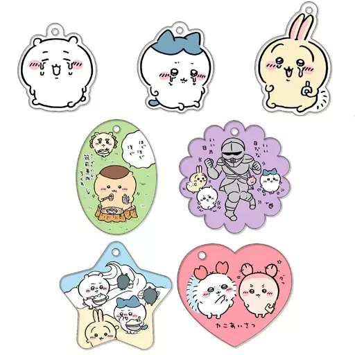 Key Chain - Chiikawa / Usagi & Hachiware & Shisa & Kuri-Manjuu