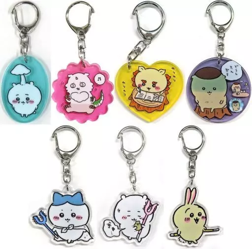 Key Chain - Chiikawa / Usagi & Hachiware & Shisa & Anoko
