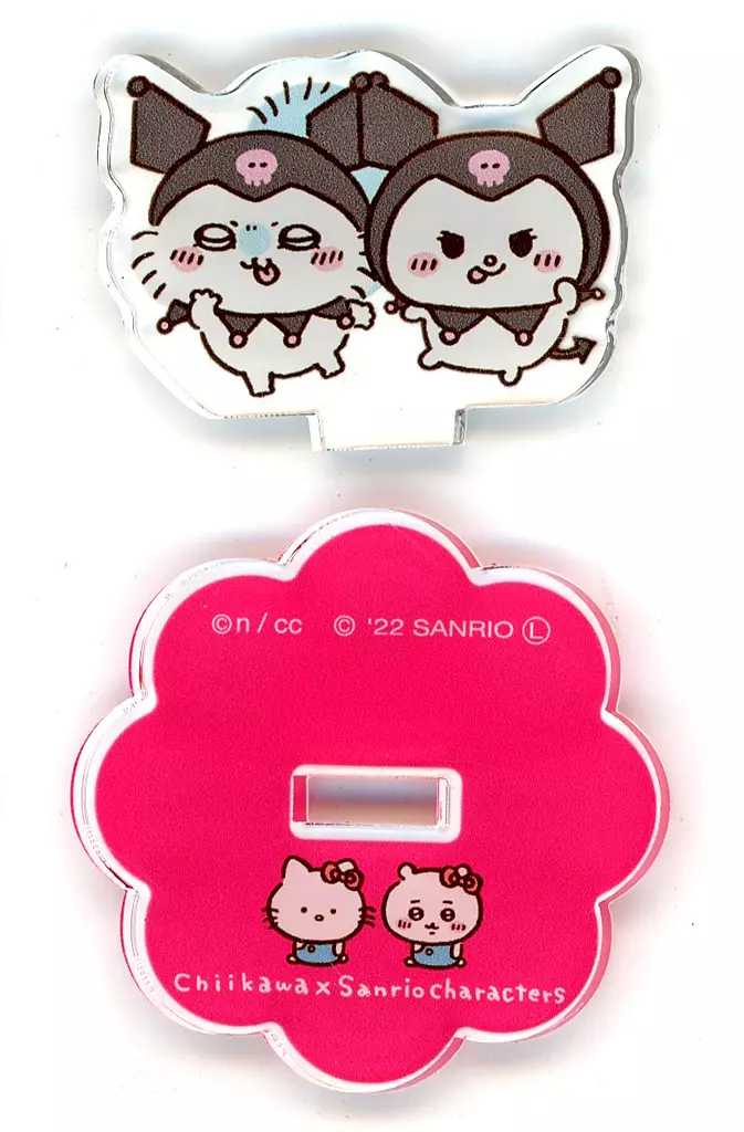 Acrylic stand - Chiikawa / Kuromi & Momonga
