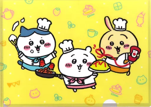 Stationery - Plastic Folder (Clear File) - Chiikawa