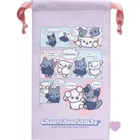 Pouch - Cheer Cheer Lambs / Ramu & Uryufu