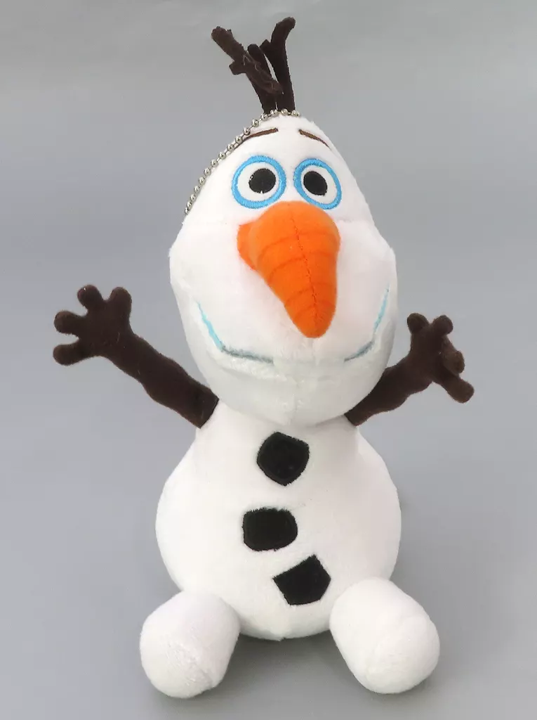 USED) Plush - Frozen / Olaf (オラフ ボールチェーン付きぬいぐるみ