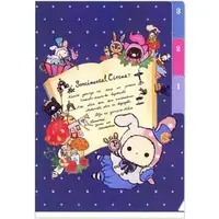 Stationery - Plastic Folder (Clear File) - Sentimental Circus