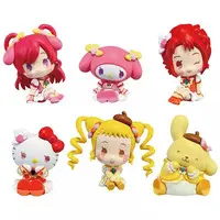 Trading Figure - Pretty Cure Series / My Melody & Hello Kitty & Pom Pom Purin