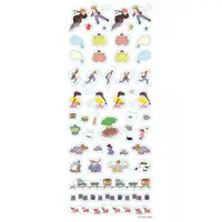 Stickers - Castle in the Sky / Pazu & Sheeta & Dola & Uncle Pom