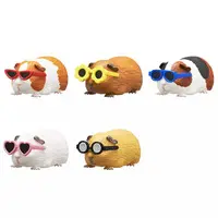 Trading Figure - Guinea pig wearing sunglasses