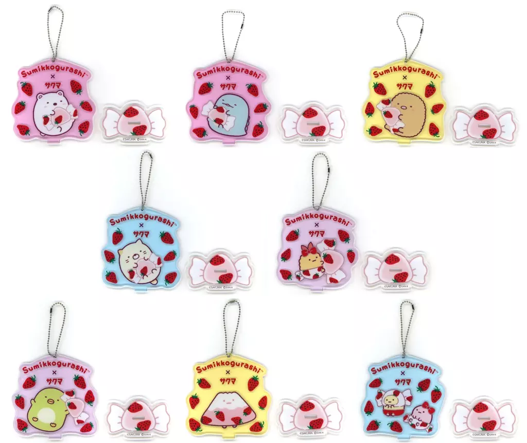 Sumikko Gurashi x Sakuma Strawberry Ichigo Milk Candy - Sumikko Gurashi