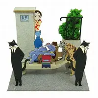 Miniature Art Kit - The Cat Returns / Yoshioka Haru & Cat King & Natori (Cat King's servant)