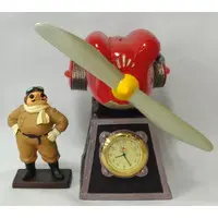 Clock - Magnet - Porco Rosso / Porco Rosso (Marco Pagot)