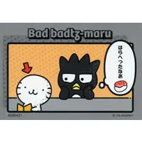 Character Card - Sanrio characters / BAD BADTZ-MARU