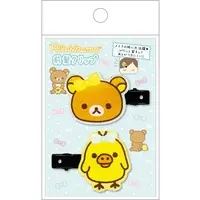 Hair Clip - Accessory - RILAKKUMA / Kiiroitori & Rilakkuma