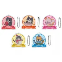 Key Chain - Neko ni Tensei shita Ojisan / Pun-chan & Tepu-chan & Sukekiyo