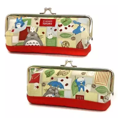 Pouch - Glasses Case - My Neighbor Totoro / Susuwatari (All Blacky) & Big Totoro & Mid Totoro & Mini Totoro