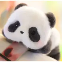 Key Chain - Plush - Magnet - Plush Key Chain - Panda